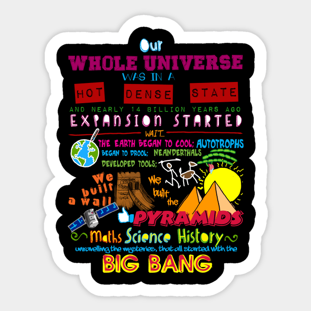 Big Bang Theory Sticker by hereticwear